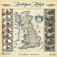 Enlarge image Cover: Antique Maps 2022 - Tushita PaperArt GmbH