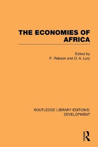 Enlarge image Cover: The Economies of Africa - Routledge