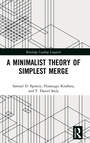 Cover: A Minimalist Theory of Simplest Merge - Routledge