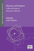 Cover: Rhetoric and Scripture - SBL Press