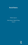 Cover: Herbert Spencer: Collected Writings - Routledge