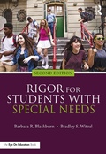 Cover: Rigor for Students with Special Needs - Routledge