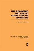 Cover: The Economic and Social Structure of Mauritius - Routledge