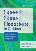 Cover: Speech Sound Disorders in Children - Brookes Publishing Co
