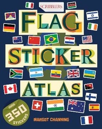 Enlarge image Cover: Scribblers Flag Sticker Atlas - Book House