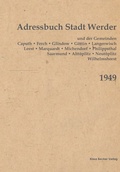 Cover: Adressbuch der Stadt Werder 1949 - Verlag Streusandb&uuml;chse ein Imprint des Geschichtlichen B&uuml;chertischs