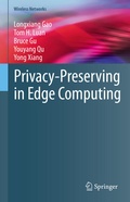 Cover: Privacy-Preserving in Edge Computing - Springer