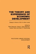 Cover: The Theory and Experience of Economic Development - Routledge