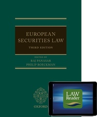 Abbildung von: European Securities Law - OUP eBook