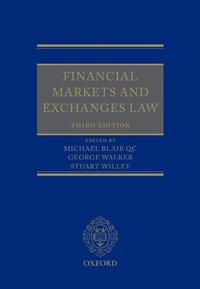 Abbildung von: Financial Markets and Exchanges Law - OUP eBook