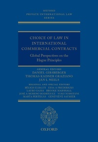 Abbildung von: Choice of Law in International Commercial Contracts - OUP eBook