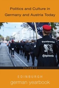 Cover: Edinburgh German Yearbook 14 - De Gruyter