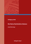 Cover: Die Reine Rechtslehre Kelsens - Kovac, Dr. Verlag