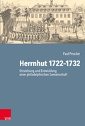 Cover: Herrnhut 1722-1732 - Vandenhoeck & Ruprecht