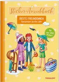 Cover: Sticker-Anziehbuch. Beste Freundinnen. Gemeinsam durchs Jahr. - Tessloff Verlag Ragnar Tessloff GmbH & Co. KG