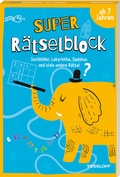 Cover: Super R&auml;tselblock ab 7 Jahren. Suchbilder, Labyrinthe, Sudokus und viele andere R&auml;tsel - Tessloff Verlag Ragnar Tessloff GmbH & Co. KG