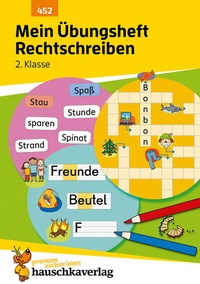 Abbildung von: Mein Übungsheft Rechtschreiben 2. Klasse - Hauschka Verlag