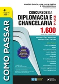 Cover: Como passar concursos diplomacia e chancelaria - Editora Foco