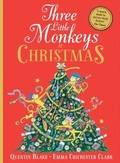 Cover: Three Little Monkeys at Christmas - HarperCollins