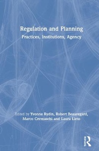 Enlarge image Cover: Regulation and Planning - Routledge