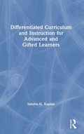 Cover: Differentiated Curriculum and Instruction for Advanced and Gifted Learners - Routledge