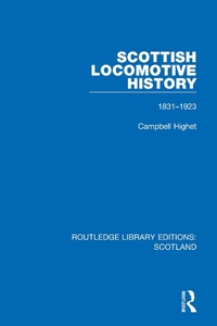Abbildung von: Scottish Locomotive History - Routledge