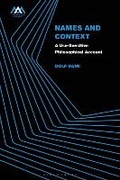 Cover: Names and Context - Bloomsbury Academic