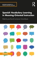 Cover: Spanish Vocabulary Learning in Meaning-Oriented Instruction - Routledge