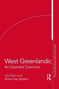 Abbildung von: West Greenlandic - Routledge