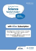 Cover: Cambridge Primary Science Teacher's Guide Stage 1 with Boost Subscription - Hodder Education