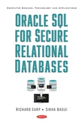 Cover: Oracle SQL for Secure Relational Databases - Nova Science Publishers Inc