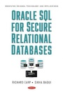 Cover: Oracle SQL for Secure Relational Databases - Nova Science Publishers Inc