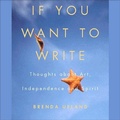 Cover: If You Want to Write Lib/E - HighBridge Audio