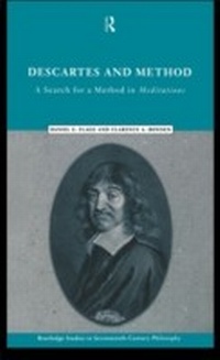 Enlarge image Cover: Descartes and Method - Routledge