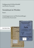 Cover: Sozialstaat im Werden. Band 1 - Franz Steiner Verlag