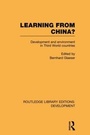 Cover: Learning From China? - Routledge
