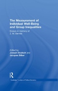 Bild: The Measurement of Individual Well-Being and Group Inequalities - Routledge