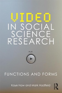 Enlarge image Cover: Video in Social Science Research - Routledge