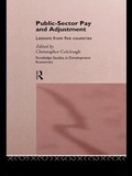 Cover: Public Sector Pay and Adjustment - Routledge