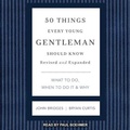 Cover: 50 Things Every Young Gentleman Should Know - Tantor Audio
