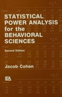 Cover: Statistical Power Analysis for the Behavioral Sciences - Routledge
