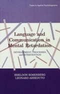 Cover: Language and Communication in Mental Retardation - Psychology Press Ltd