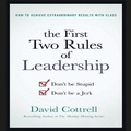 Cover: The First Two Rules of Leadership Lib/E - Gildan Media Corporation