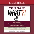Cover: You Said What?! - Gildan Media Corporation