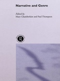 Cover: Narrative and Genre - Routledge