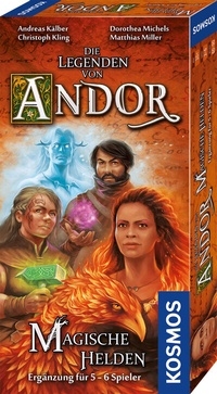 Abbildung von: Andor Magische Helden Ergänzung 5/6 Spieler - Kosmos