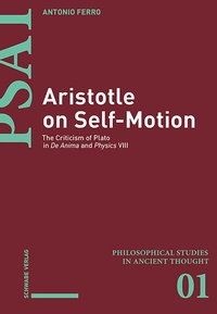 Enlarge image Cover: Aristotle on Self-Motion - Schwabe Verlagsgruppe AG Schwabe Verlag