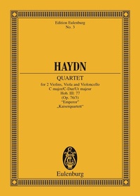 Abbildung von: String Quartet C major, Emperor - Schott Music