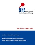 Cover: Effectiveness of instructional interventions in higher education - BoD - Books on Demand