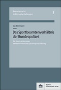 Bild: Das Sportbeamtenverh&auml;ltnis der Bundespolizei - Berliner Wissenschafts-Verlag